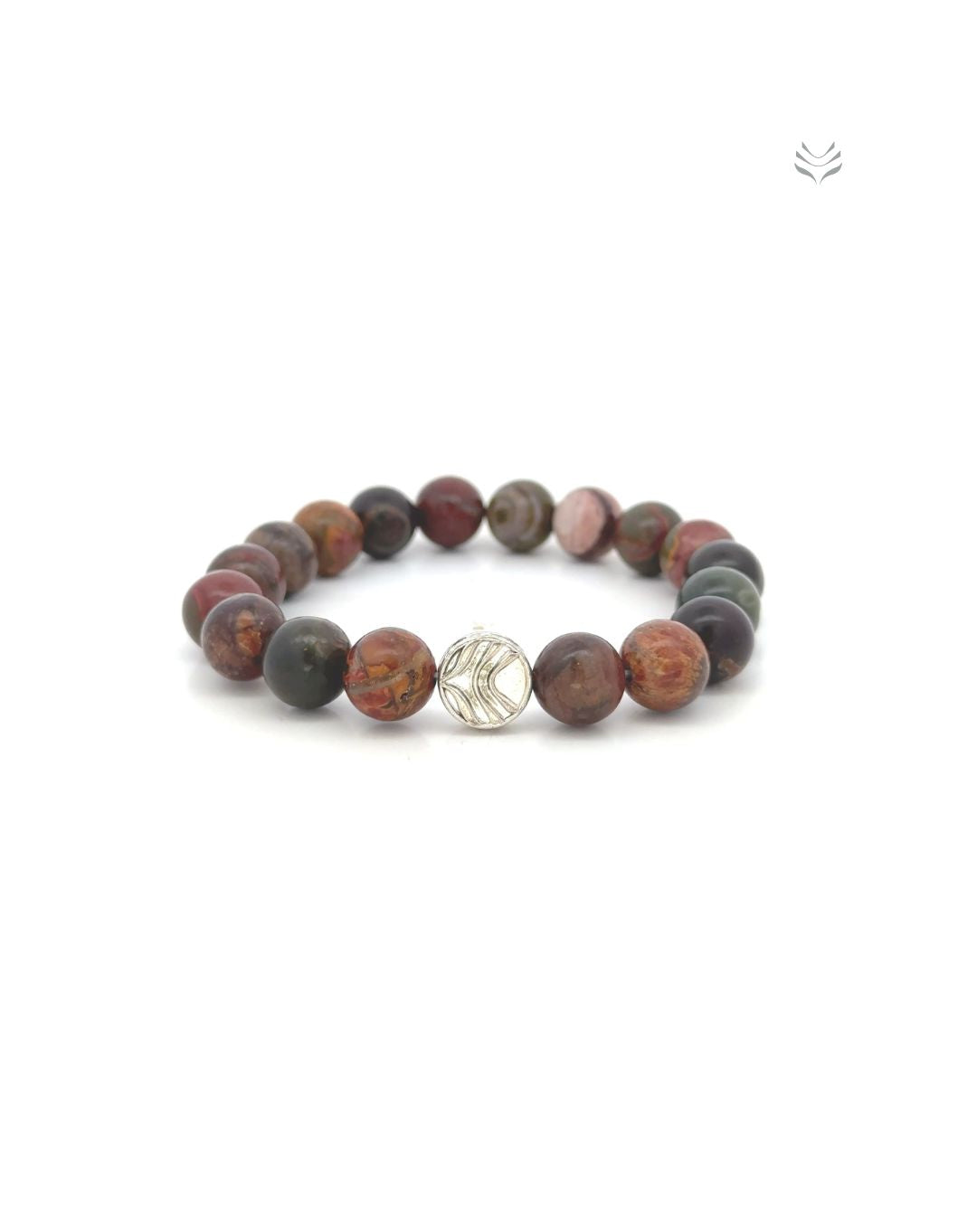 Magnetic Presence Picasso Jasper Bracelet 