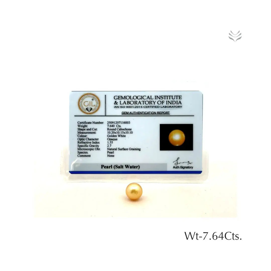 Pearl - 7.64 Ct  Gemstones
