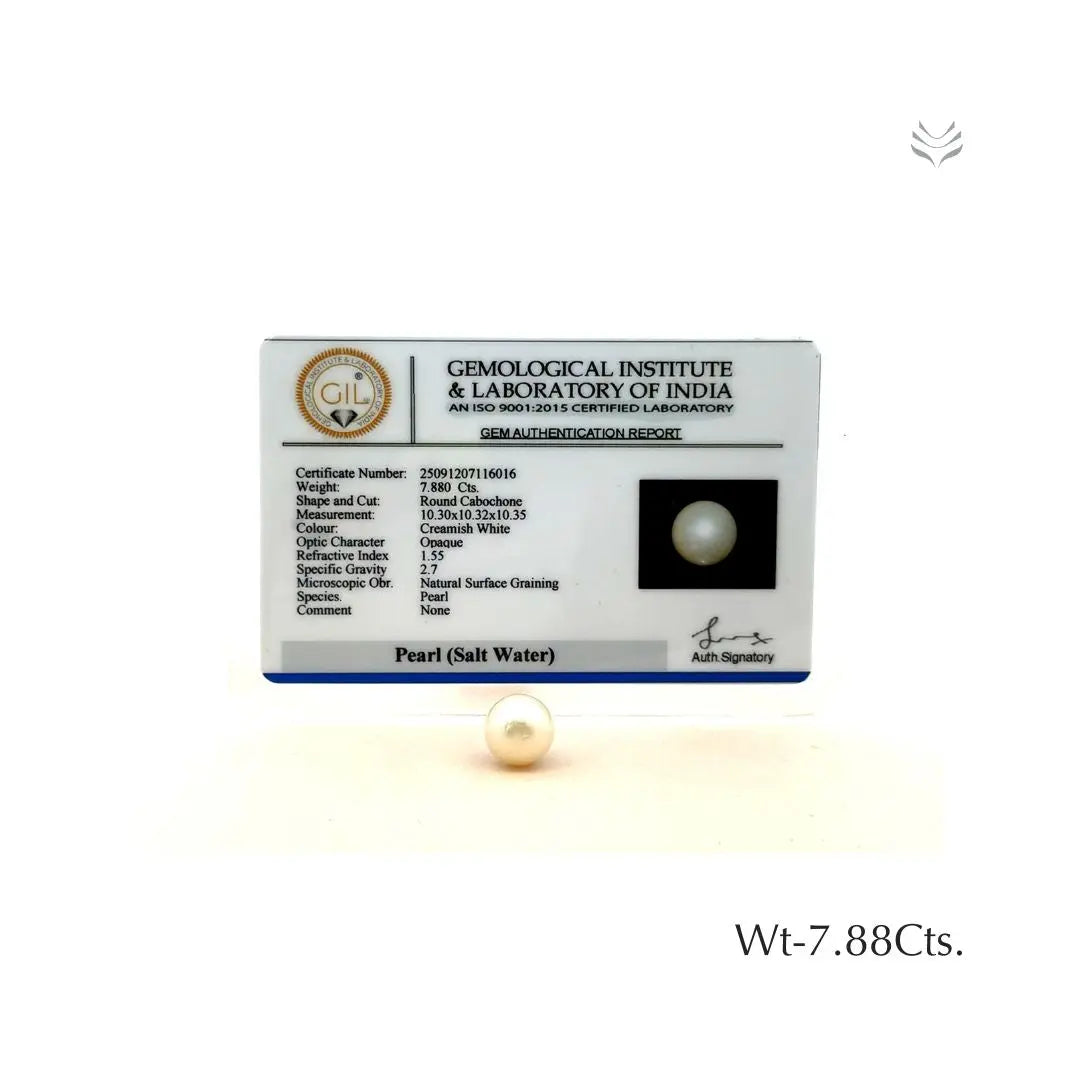 Pearl - 7.88 Ct  Gemstones