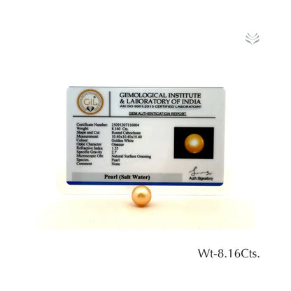 Pearl - 8.16 Ct  Gemstones