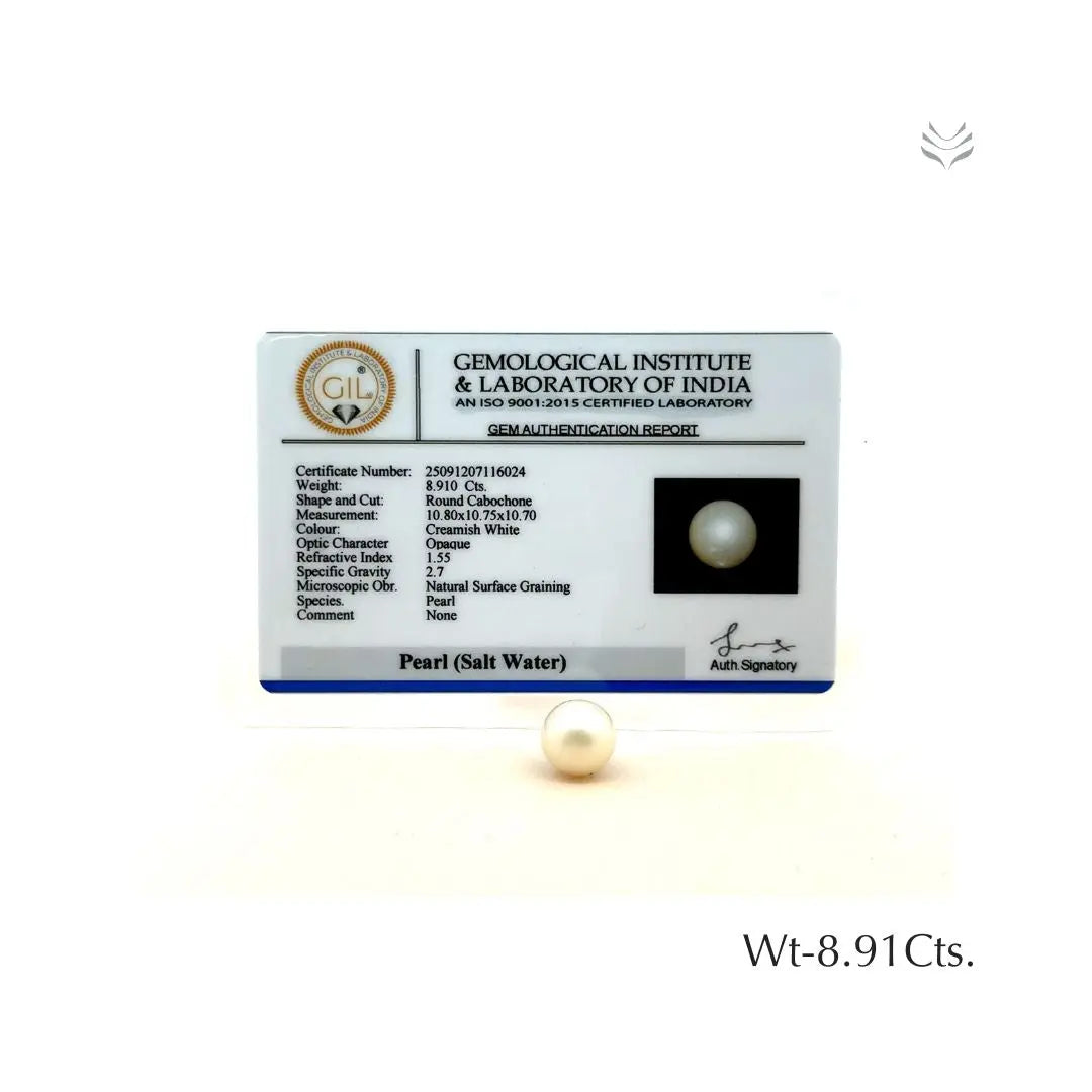 Pearl - 8.91 Ct  Gemstones