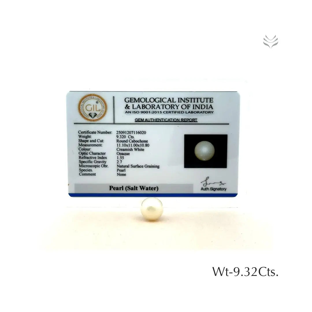 Pearl - 9.32 Ct  Gemstones