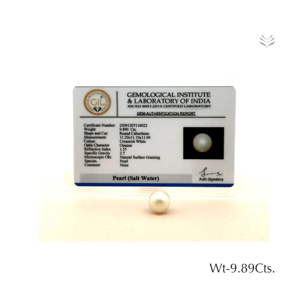 Pearl - 9.89 Ct  Gemstones