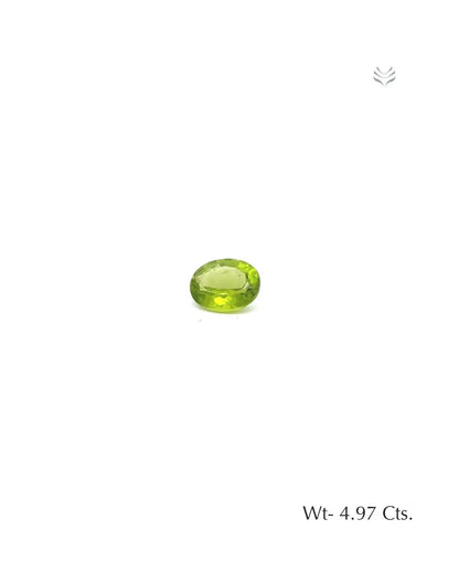Peridot - 4.97 Ct  Gemstones