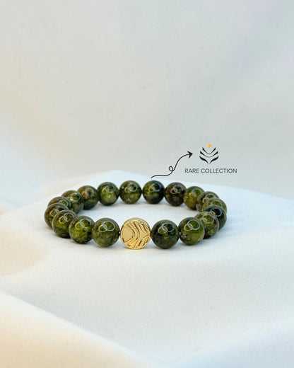 Rock Bottom Savior – Peridot Bracelet