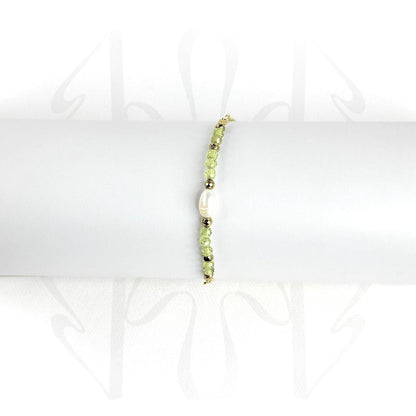 Peridot Adjustable Bracelet 