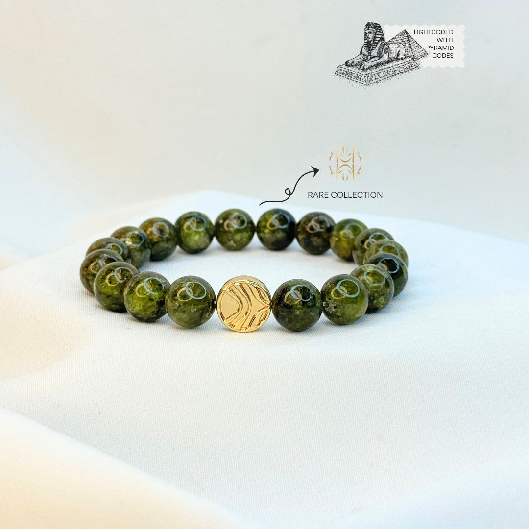Rock Bottom Savior Peridot Bracelet 