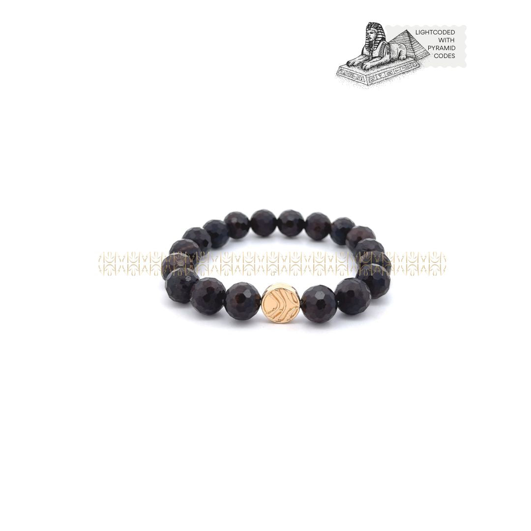 Ancient Blockage Remover Petrified Wood Bracelet 