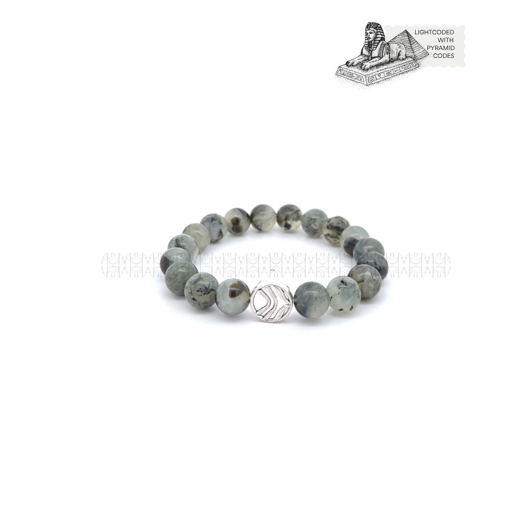 Nightmare And Bad Dreams Prehnite Bracelet 