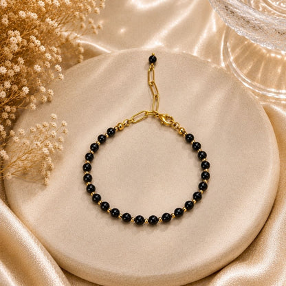 Protection Shield On Adjustable Bracelet 