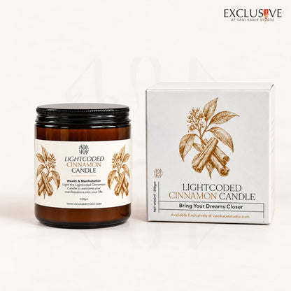 Pure Cinnamon Candle - Handmade in the UAE 