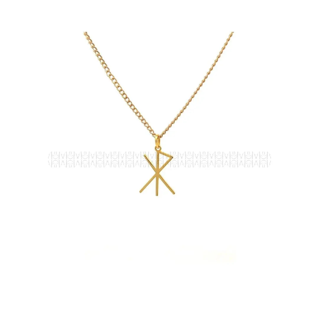 RAIJUNO GOLD PLATED BRASS PENDANT  Pendant