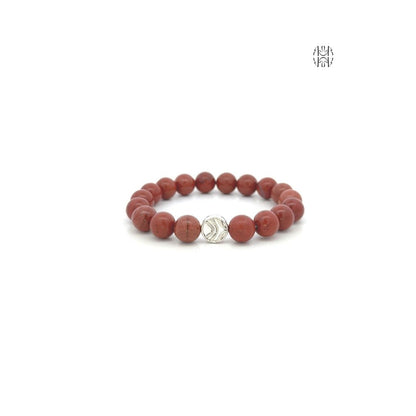 Nurturing and Grounding Red Jasper Bracelet 