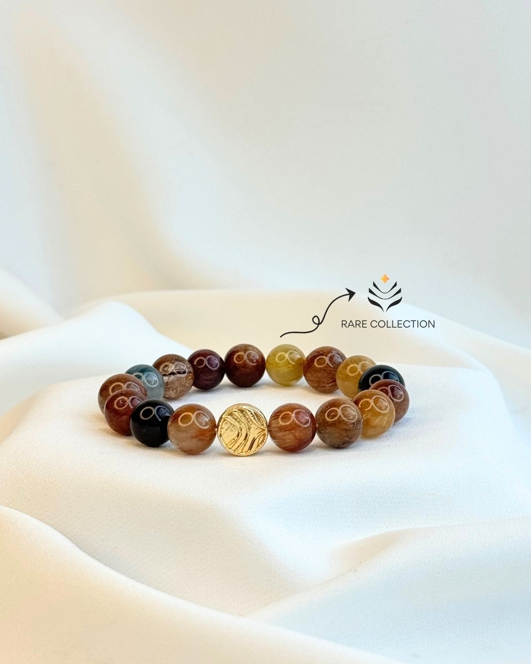 Multi-Rutilated Quartz Bracelet 