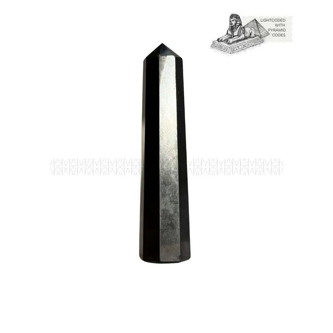 Radiation Control Shungite Crystal Tower 