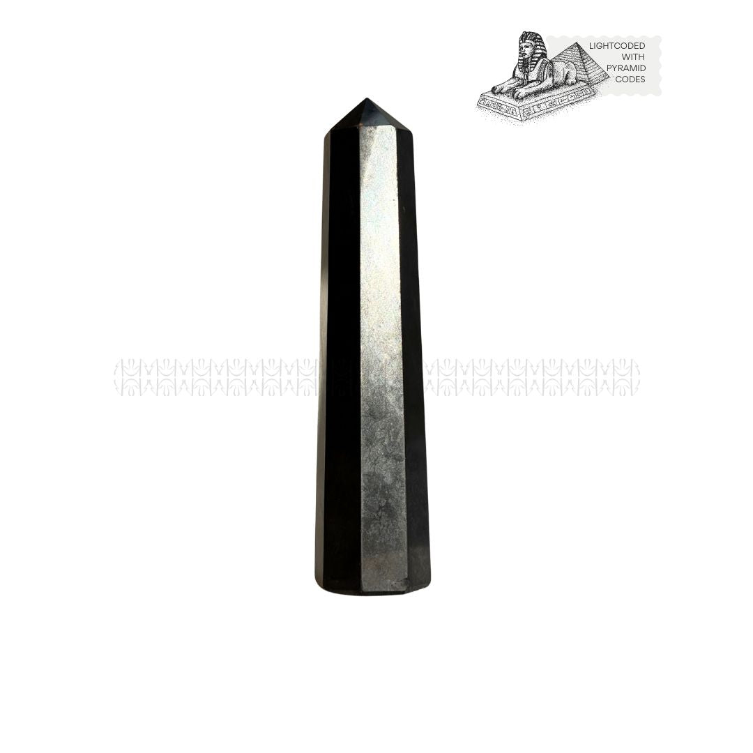 Radiation Control Shungite Crystal Tower 