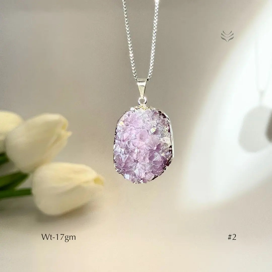 Rainbow Amethyst Pendant  Jewellery