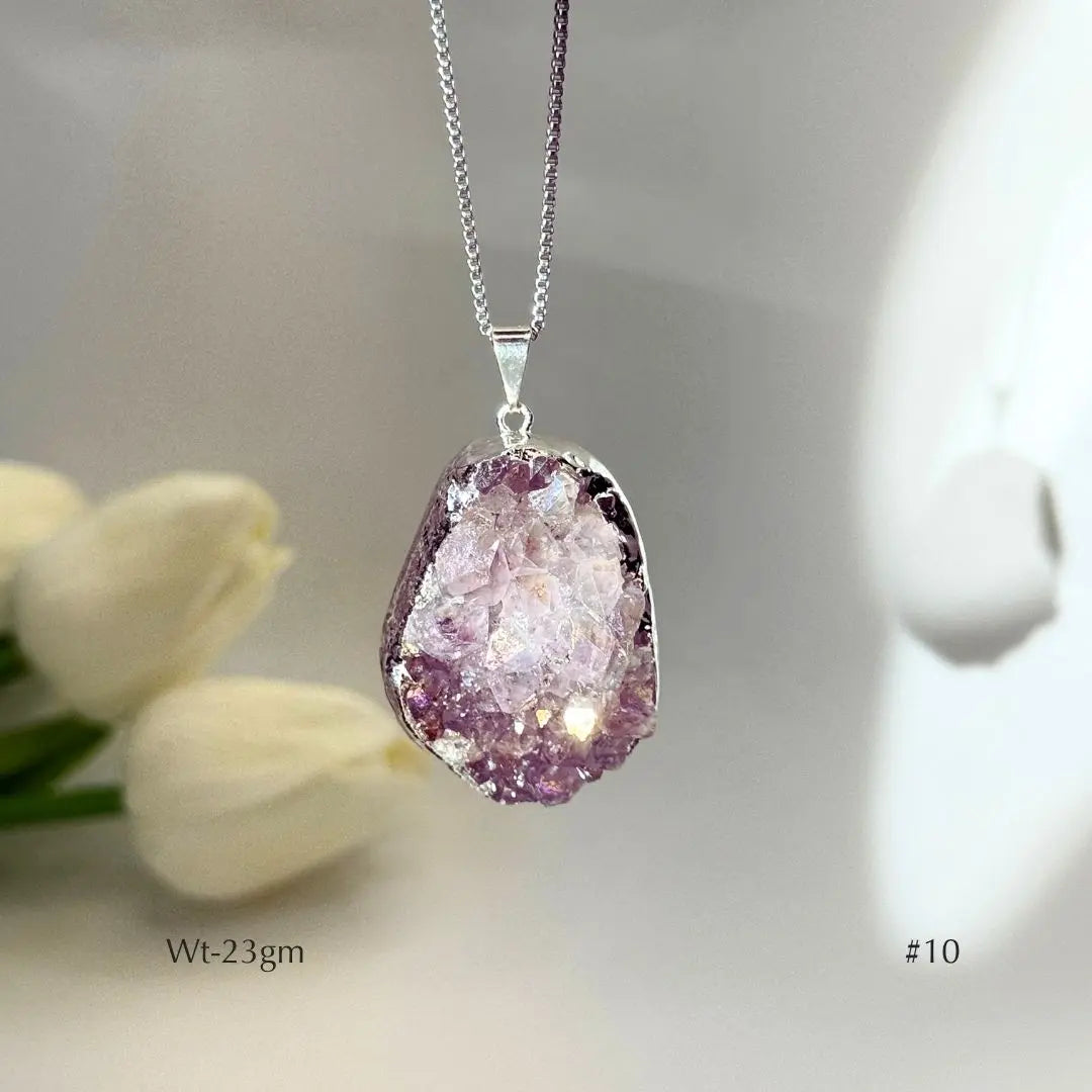 Rainbow Amethyst Pendant  Jewellery