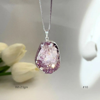 Rainbow Amethyst Pendant  Jewellery