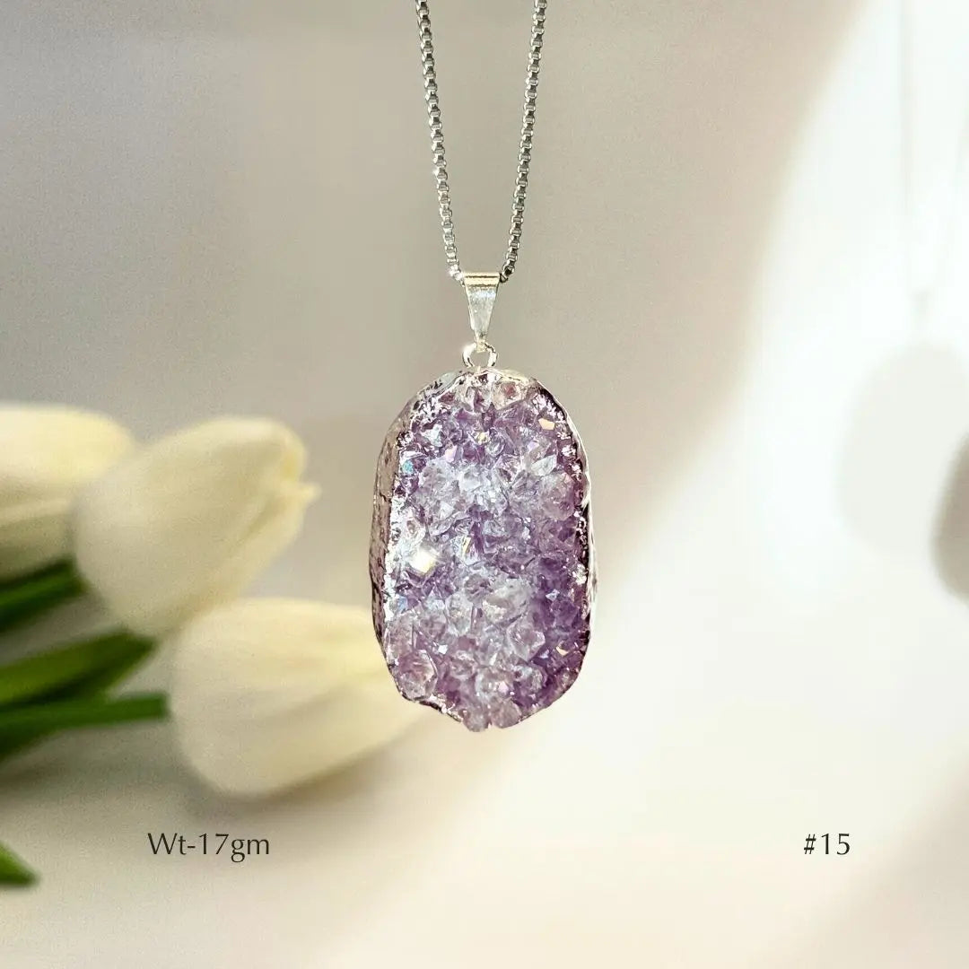 Rainbow Amethyst Pendant  Jewellery