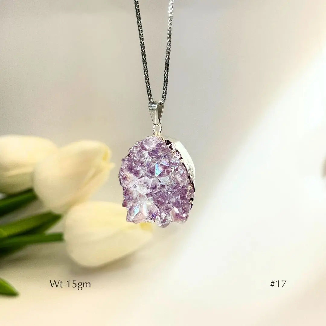 Rainbow Amethyst Pendant  Jewellery