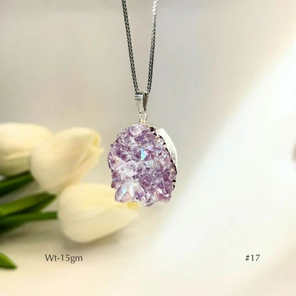 Rainbow Amethyst Pendant  Jewellery