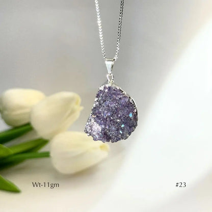 Rainbow Amethyst Pendant  Jewellery
