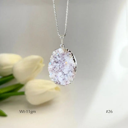 Rainbow Amethyst Pendant  Jewellery