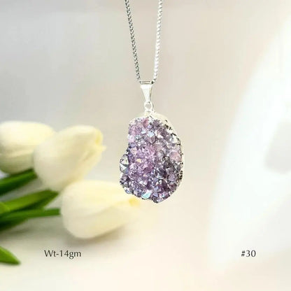 Rainbow Amethyst Pendant  Jewellery