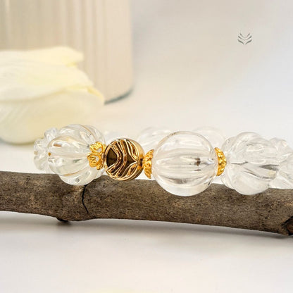 Real Magick Clear Quartz Bracelet 18mm