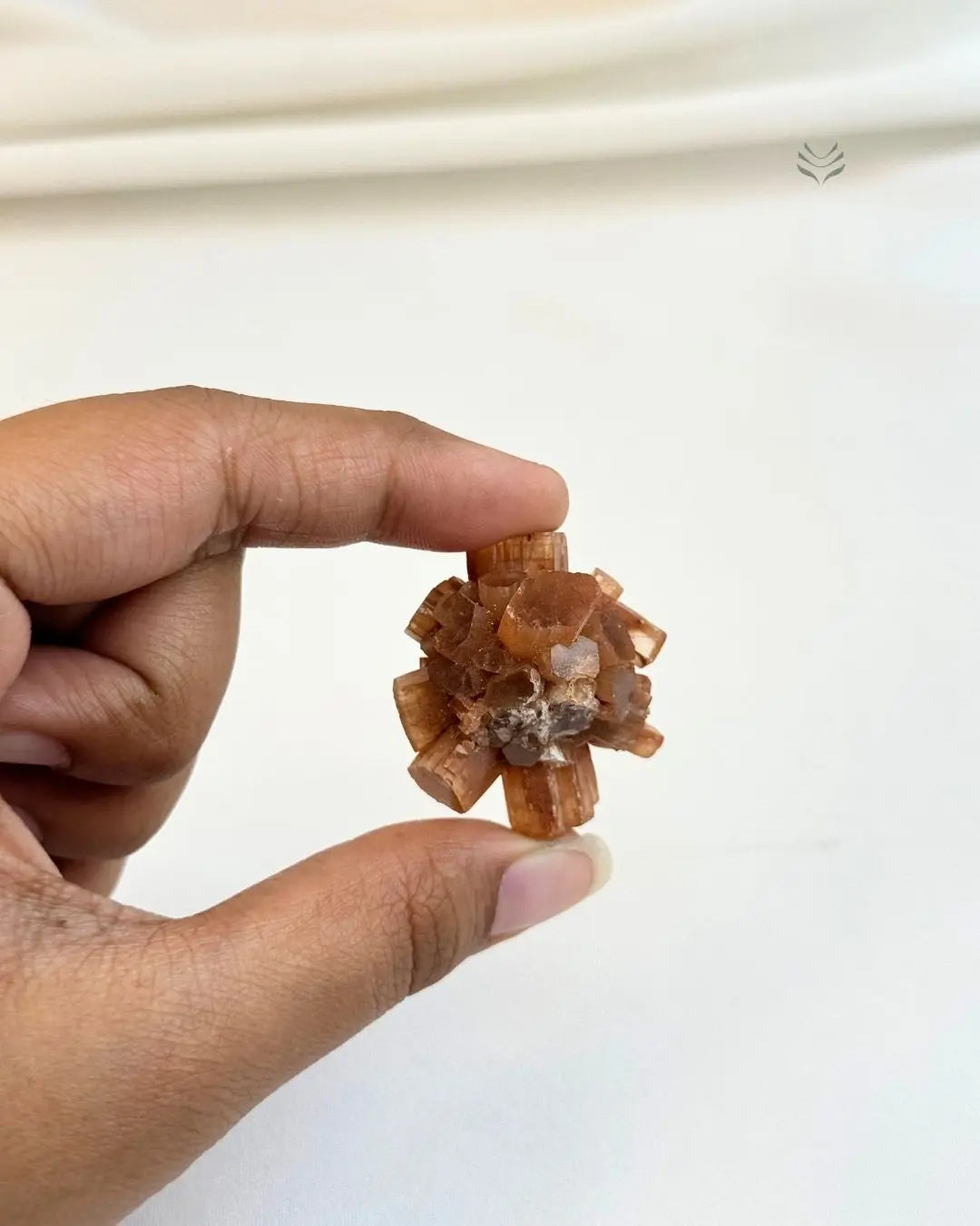 Red Comet Aragonite Cluster 