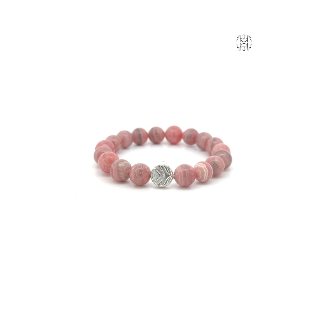 Past Life Pattern Healer Rhodochrosite Bracelet 