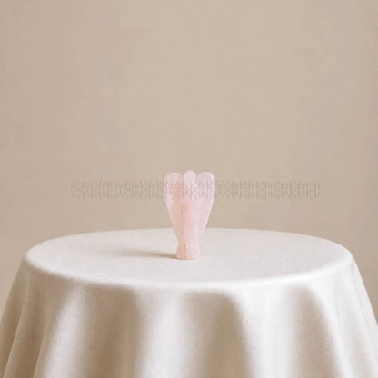 Rose Quartz Bedside Angel