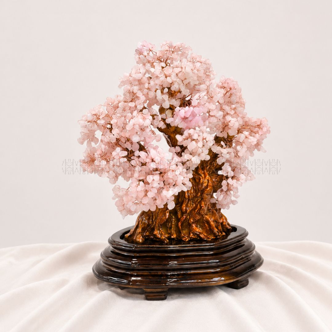 Rose Quartz Wishing Tree  Crystal Tree