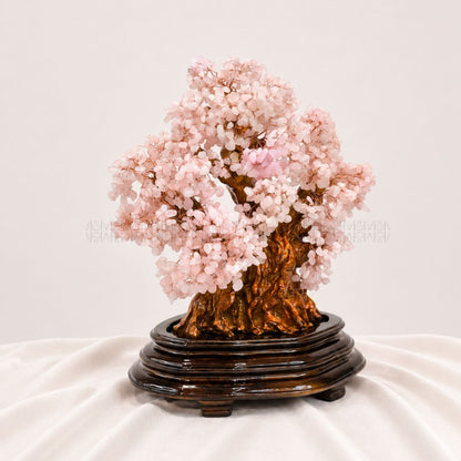 Rose Quartz Wishing Tree  Crystal Tree