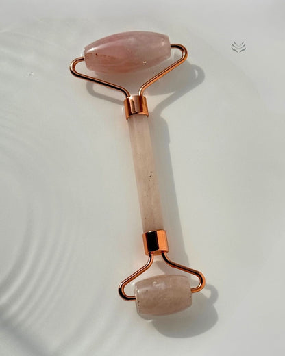 Rose Quartz Face Massage Roller 