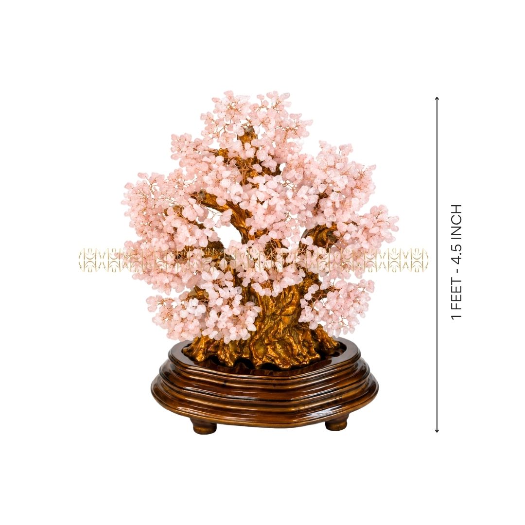 Rose Quartz Wishing Tree 