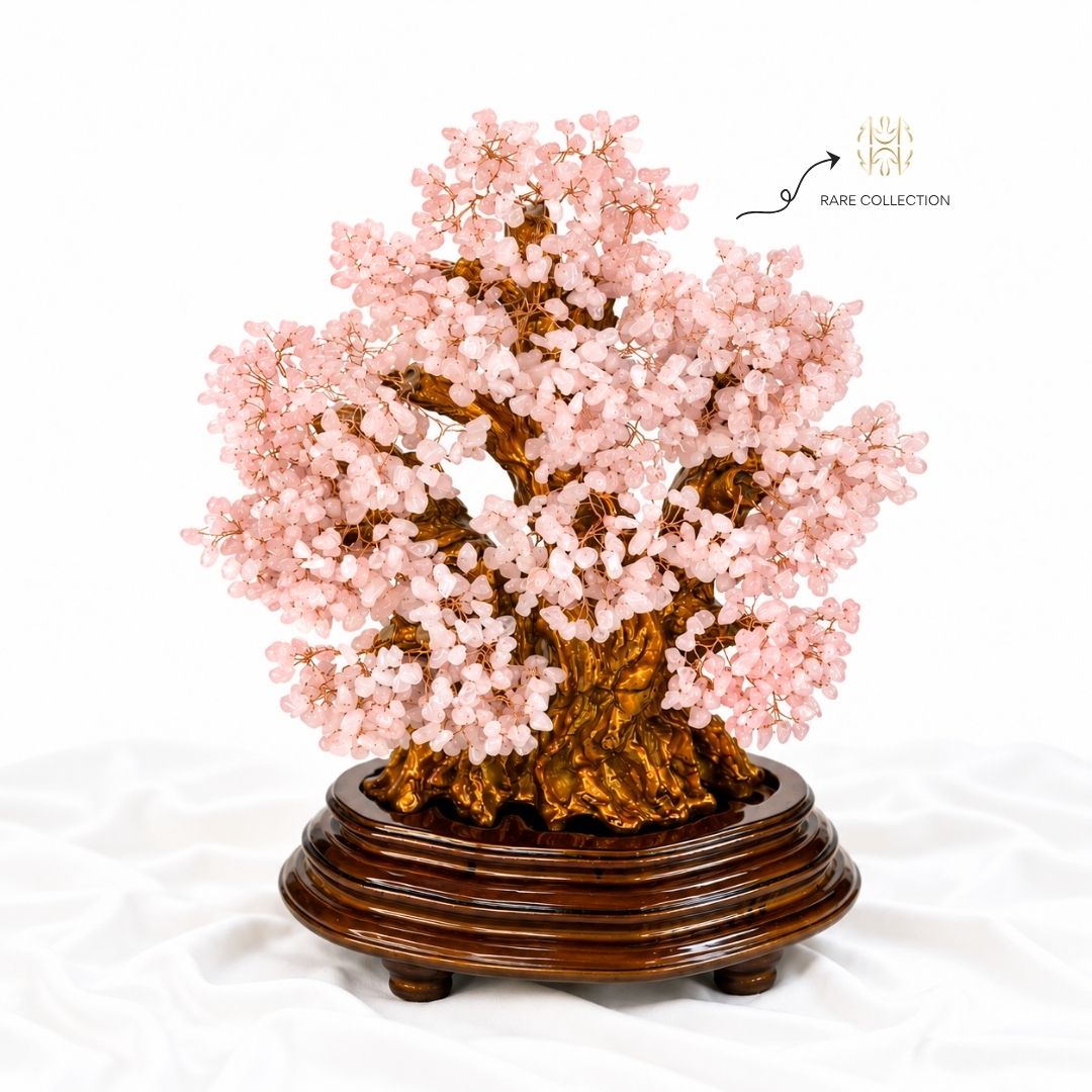 Rose Quartz Wishing Tree 