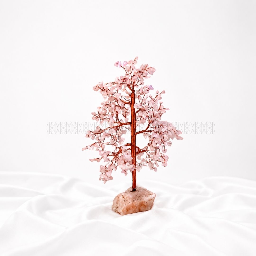 Rose Quartz Crystal Tree 