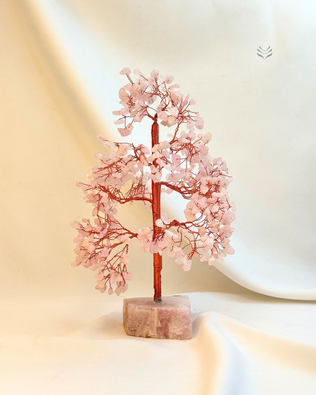 Rose Quartz Crystal Tree 