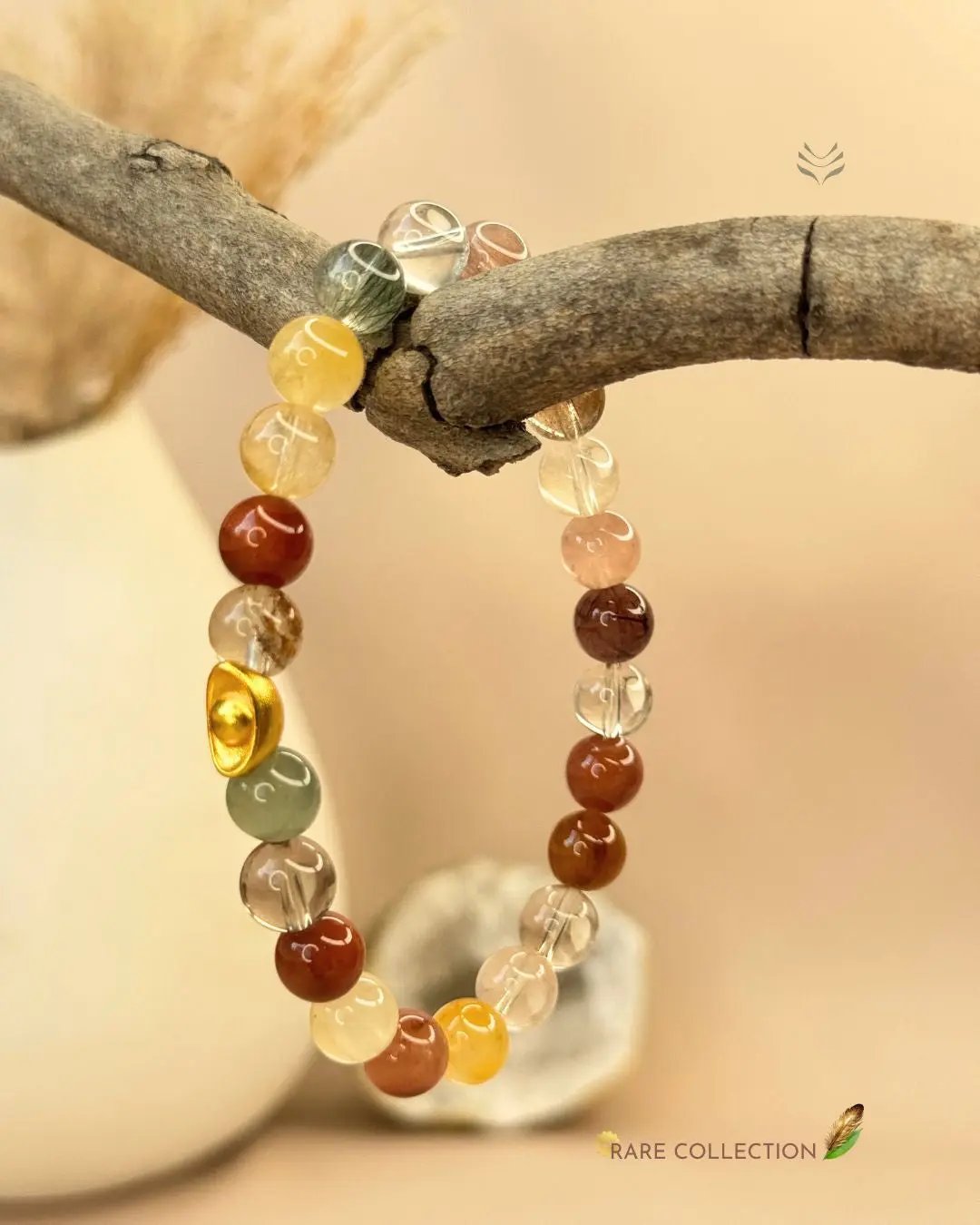Rutilated Quartz Bracelet 