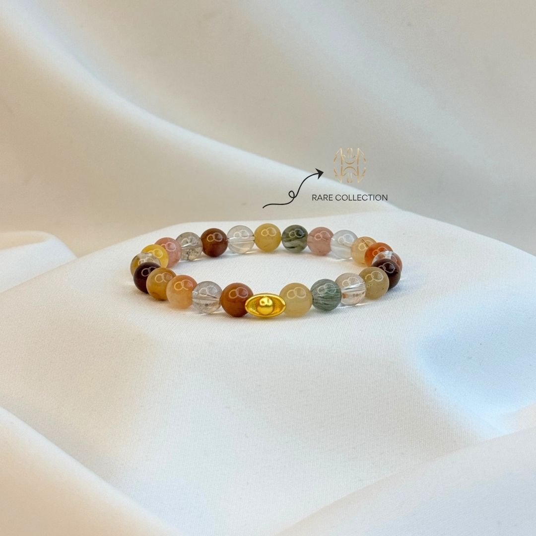 Rutilated Quartz Bracelet 