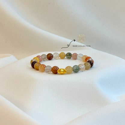 Rutilated Quartz Bracelet 