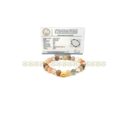 Rutilated Quartz Bracelet 