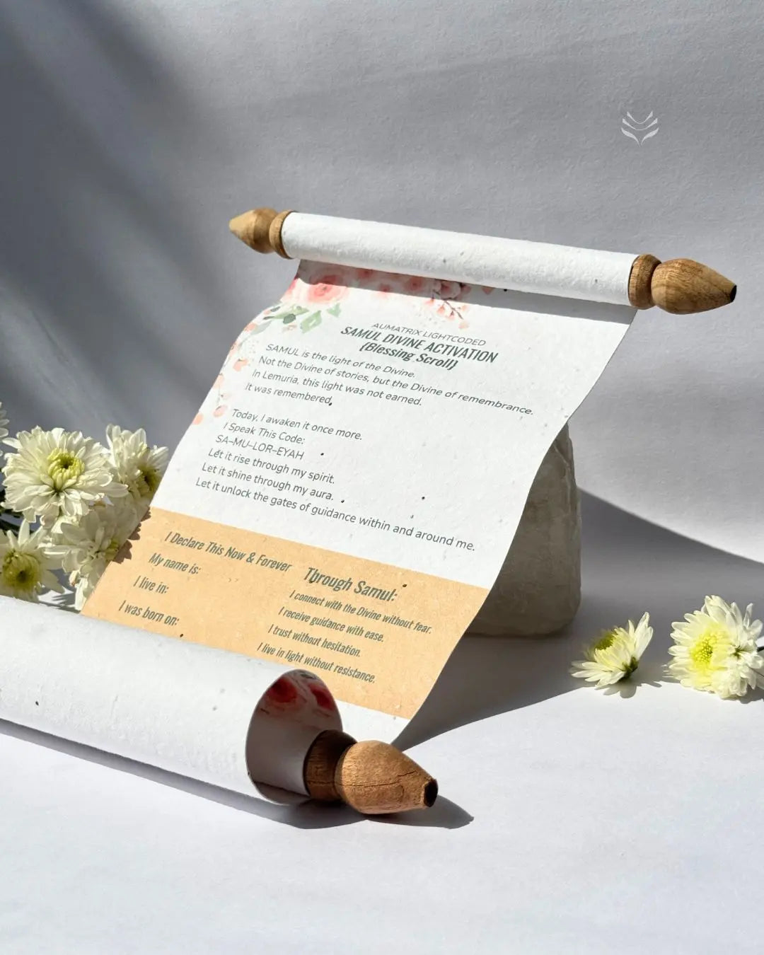 SAMUL Blessing Scroll – The Divine Code 