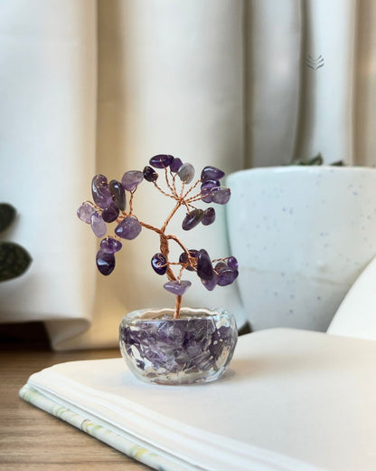 Mini Amethyst Tree