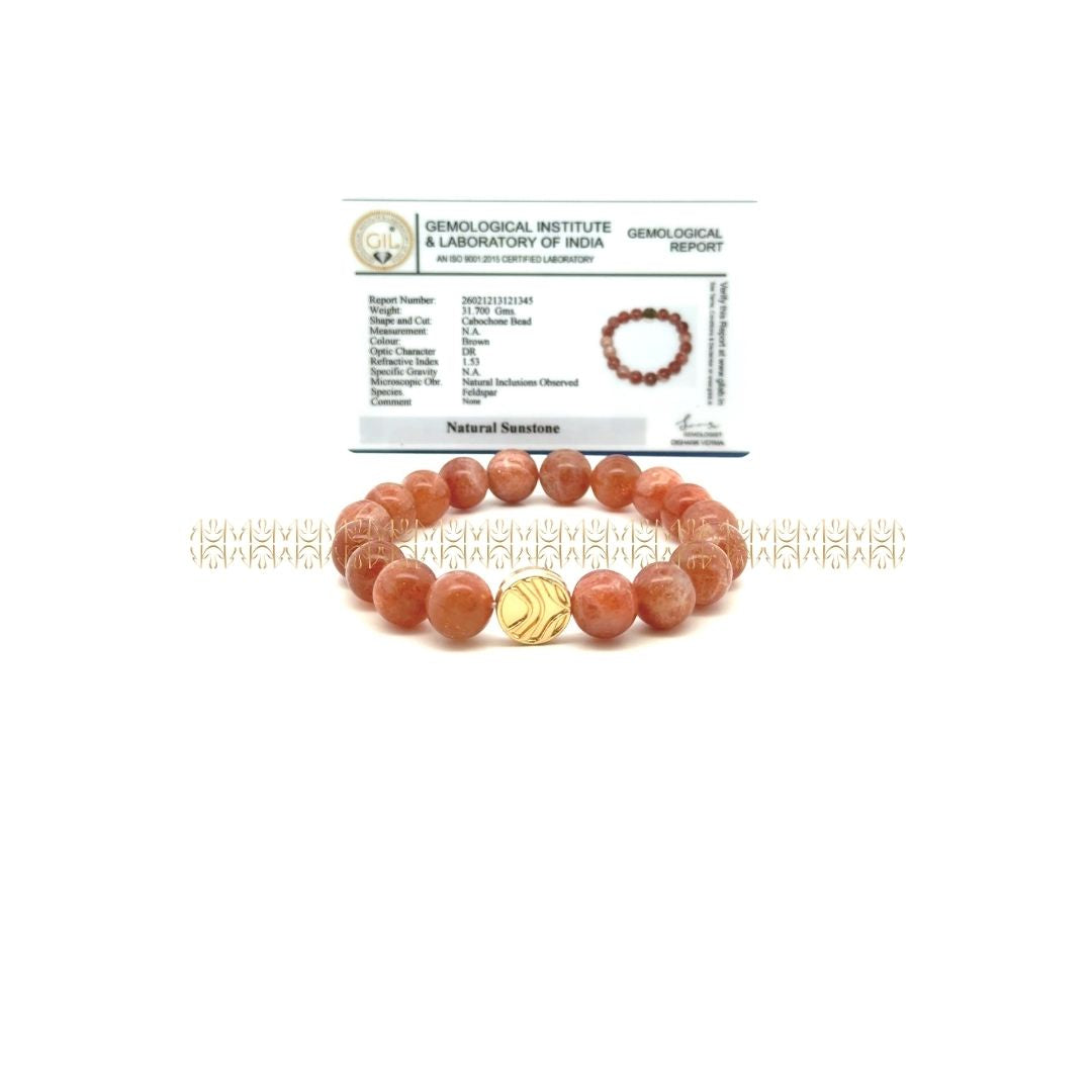 Power Return Sunstone Bracelet 