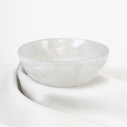 Celestial Aura Selenite Bowl Regular