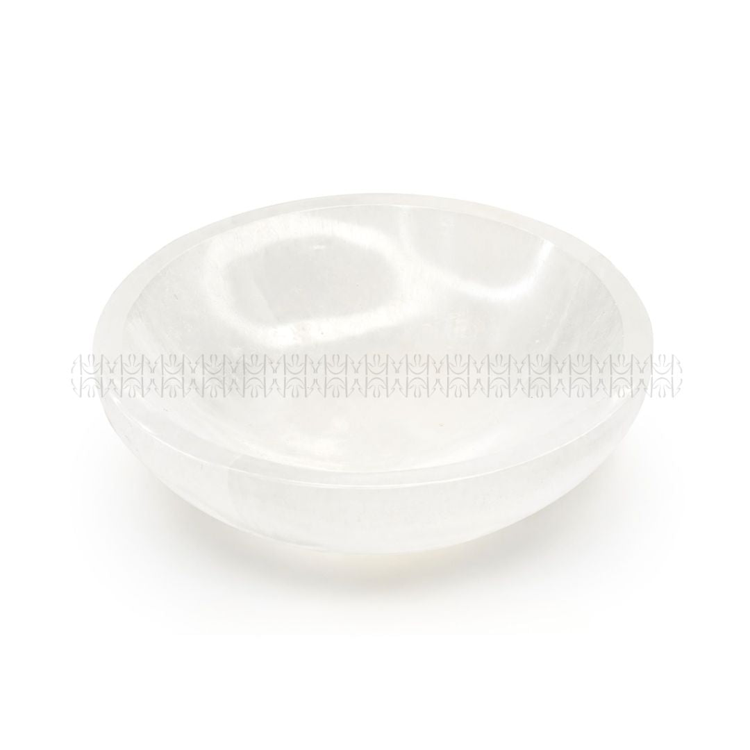 Celestial Aura Selenite Bowl XL