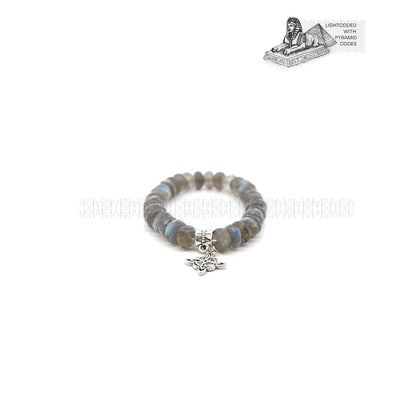 Self-Belief Diamond Cut Labradorite Bracelet 